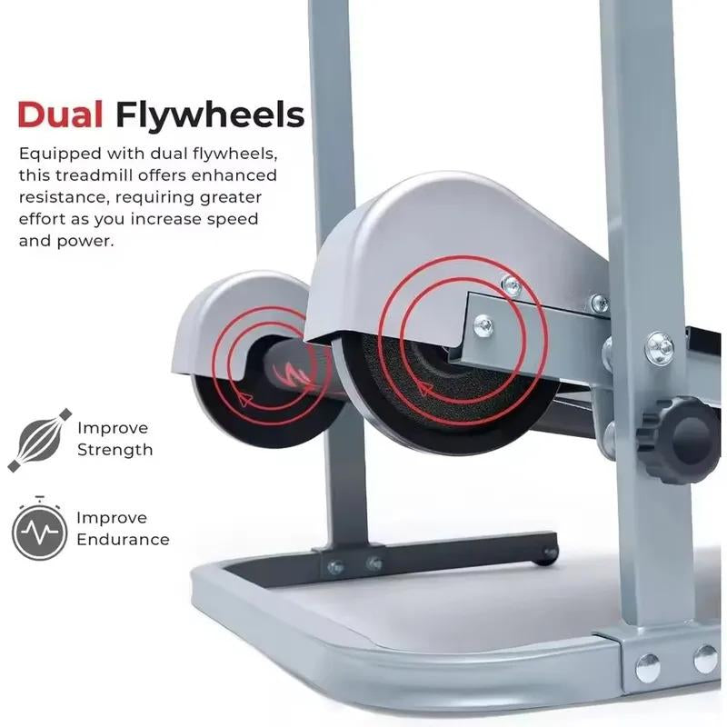 High-Speed Foldable Walkingpad Treadmill with Safety Handrail - Perfect for Home Use and Enhanced Safety
